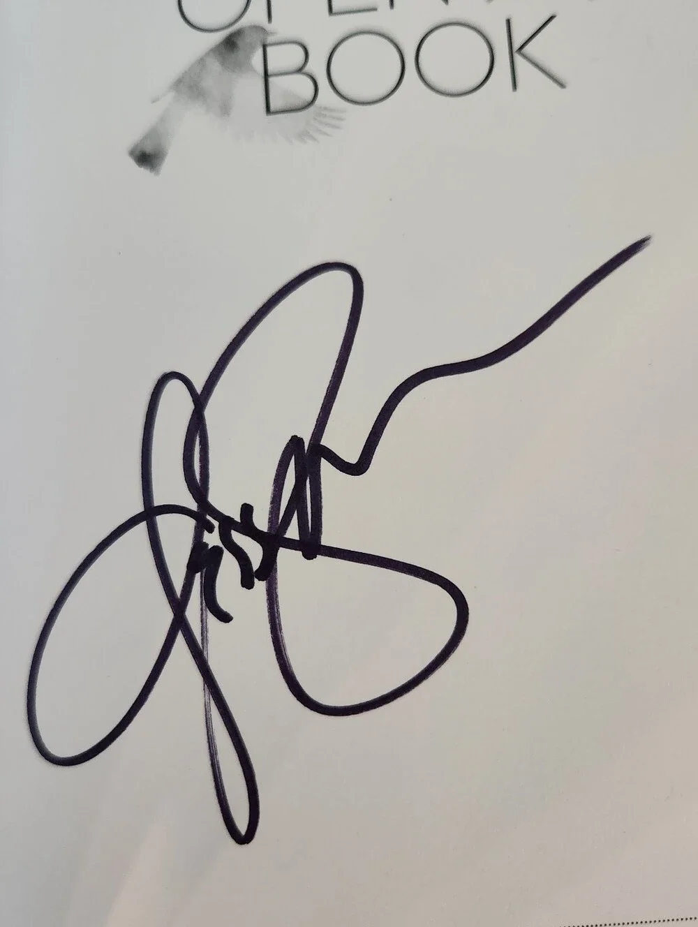 Jessica Simpson Open Book Signed Edition Hardcover Autographed Celebrity Memoir!